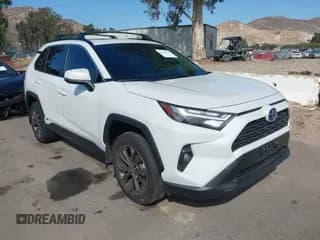 ✅ 2024 Toyota RAV4 Hybrid XLE Premium • VIN: JTMB6RFV9RD564086 • Lot: 43586269. Listed on IAAI with 13,507 mi. Free auction sales archive from the USA and detailed vehicle history report at DreamBid. Image 1.