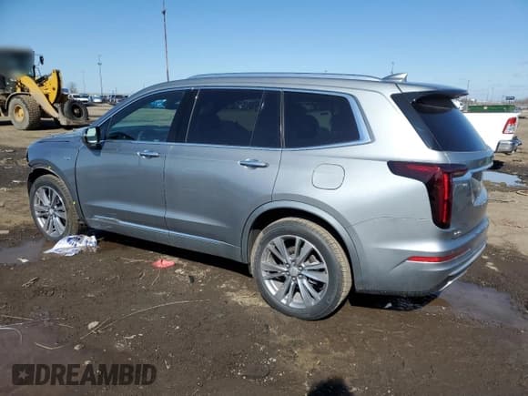 ✅ 2025 Cadillac XT6 AWD Premium Luxury • VIN: 1GYKPDRS1SZ107664 • Lot: 49882435. Listed on Copart with 594 mi. Free auction sales archive from the USA and detailed vehicle history report at DreamBid. Image 2.