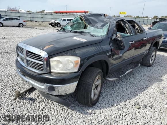 ✅ 2007 Dodge 1500 SLT • VIN: 1D7HU18287S121642 • Лот: 77126244. Опубликован ранее на Copart с пробегом Не указан. Бесплатный доступ к архиву аукционных продаж из США и подробный отчёт об истории автомобиля на DreamBid. Изображение 1.