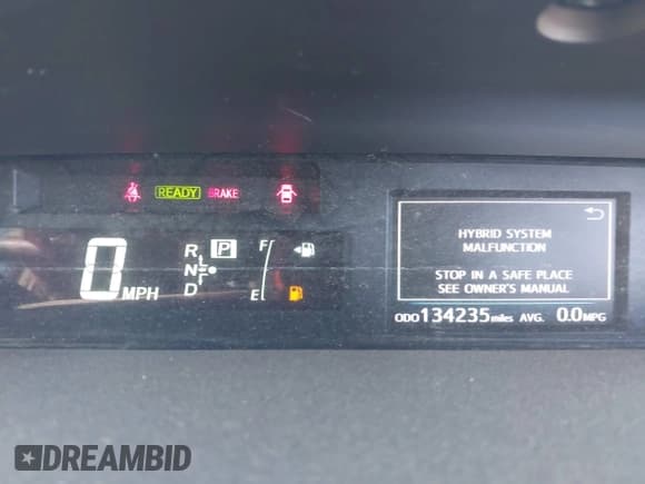 ✅ 2015 Toyota Prius Two • VIN: JTDZN3EU3FJ020591 • Lot: 43487239. Listed on IAAI with 134,235 mi. Free auction sales archive from the USA and detailed vehicle history report at DreamBid. Image 7.