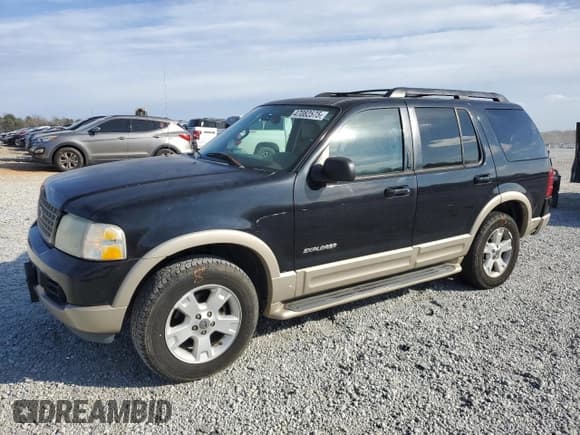 ✅ 2005 Ford Explorer Eddie Bauer • VIN: 1FMZU64WX5UA75605 • Lot: 47082575. Wystawiony na Copart z przebiegiem Nie podano. Bezpłatny archiwum sprzedaży aukcyjnych z USA i szczegółowy raport historii pojazdu na DreamBid. Zdjęcie 1.