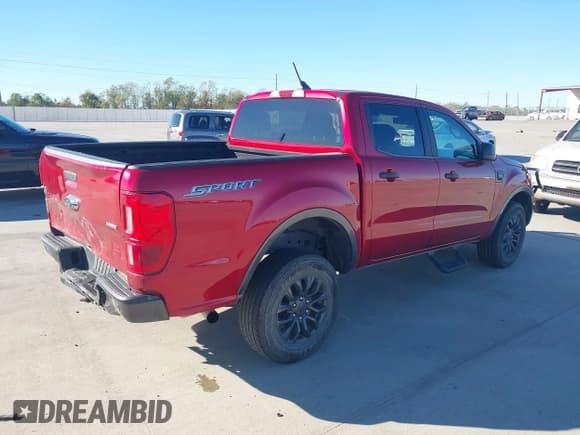 ✅ 2020 Ford Ranger XL • VIN: 1FTER4EH8LLA54893 • Lot: 43621128. Listed on IAAI with 80,183 mi. Free auction sales archive from the USA and detailed vehicle history report at DreamBid. Image 4.