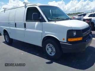 ✅ 2012 Chevrolet Express Cargo • VIN: 1GCWGFCA1C1144412 • Lot: 42792791. Listed on IAAI with 182,242 mi. Free auction sales archive from the USA and detailed vehicle history report at DreamBid. Image 1.