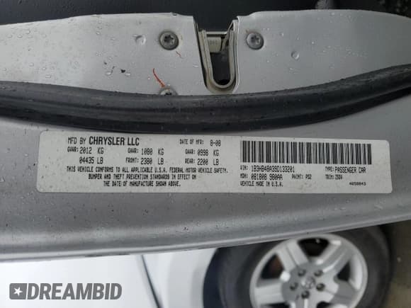 ✅ 2009 Dodge Caliber SXT • VIN: 1B3HB48A39D133201 • Лот: 81983404. Опубликован ранее на Copart с пробегом 225 187 миль. Бесплатный доступ к архиву аукционных продаж из США и подробный отчёт об истории автомобиля на DreamBid. Изображение 15.