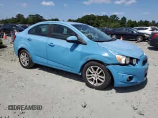 2014 Chevrolet Sonic LT с VIN 1G1JC5SH2E4163947, выставлен на аукционе Copart как лот 64984734 с пробегом Не указан миль и Списание • Salvage title. История ставок и продаж доступна на DreamBid. Изображение 4.