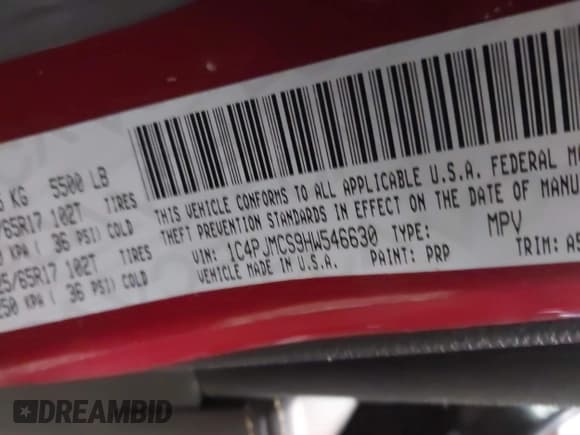 ✅ 2017 Jeep Cherokee Latitude • VIN: 1C4PJMCS9HW546630 • Лот: 41577993. Опубликован ранее на IAAI с пробегом 126 425 миль. Бесплатный доступ к архиву аукционных продаж из США и подробный отчёт об истории автомобиля на DreamBid. Изображение 9.