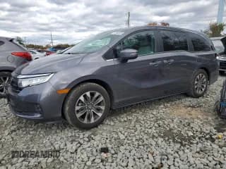 ✅ 2024 Honda Odyssey EX-L • VIN: 5FNRL6H69RB044247 • Lot: 87264655. Wystawiony na Copart z przebiegiem 10 415 mil. Bezpłatny archiwum sprzedaży aukcyjnych z USA i szczegółowy raport historii pojazdu na DreamBid. Zdjęcie 1.