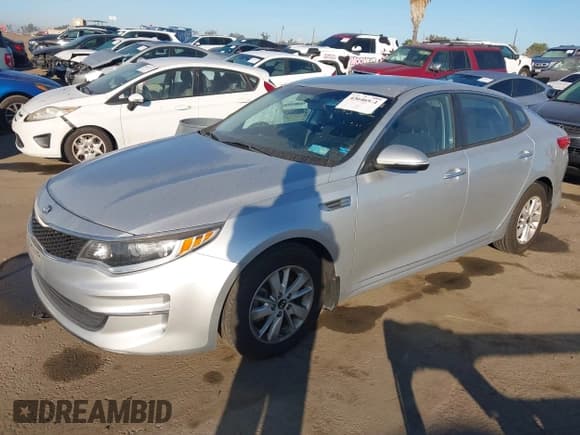 ✅ 2017 Kia Optima LX • VIN: 5XXGT4L33HG122848 • Lot: 43646931. Listed on IAAI with 97,997 mi. Free auction sales archive from the USA and detailed vehicle history report at DreamBid. Image 2.