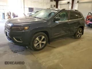 ✅ 2019 Jeep Cherokee Limited • VIN: 1C4PJMDX2KD476272 • Lot: 91944845. Listed on Copart with 11,005 mi. Free auction sales archive from the USA and detailed vehicle history report at DreamBid. Image 1.