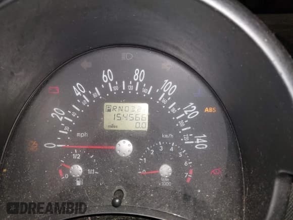 ✅ 1999 Volkswagen Beetle • VIN: 3VWBA21C1XM453378 • Lot: 43889664. Listed on IAAI with 154,566 mi. Free auction sales archive from the USA and detailed vehicle history report at DreamBid. Image 7.