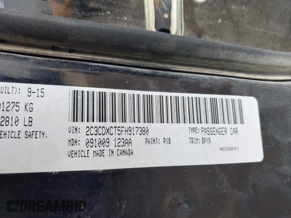 ✅ 2015 Dodge Charger Road/Track • VIN: 2C3CDXCT5FH917380 • Лот: 43160324. Опубликован ранее на IAAI с пробегом 110 153 миль. Бесплатный доступ к архиву аукционных продаж из США и подробный отчёт об истории автомобиля на DreamBid. Изображение 9.