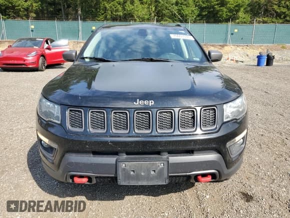 ✅ 2020 Jeep Compass Trailhawk • VIN: 3C4NJDDBXLT177877 • Лот: 70697335. Опубликован ранее на Copart с пробегом 95 651 миль. Бесплатный доступ к архиву аукционных продаж из США и подробный отчёт об истории автомобиля на DreamBid. Изображение 5.