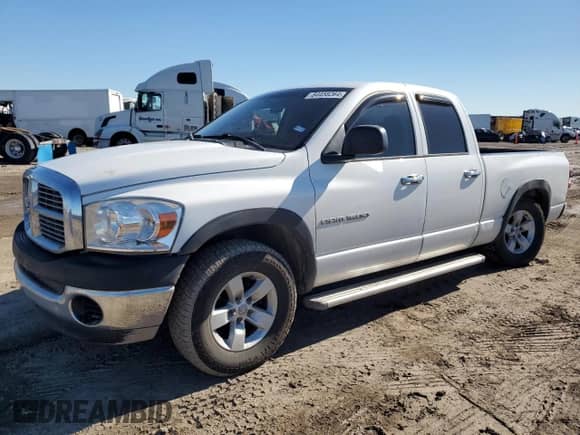 2007 Dodge 1500 ST z VIN 1D7HA18K97J583500, wystawiony jako Copart lot #84458264 z przebiegiem 156 636 mil mil oraz Szkoda całkowita • Salvage title. Historia ofert i sprzedaży dostępna na DreamBid. Obrazek 1.
