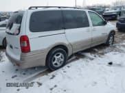 ✅ 2000 Pontiac Montana • VIN: 1GMDX03E8YD100304 • Lot: 41594953. Wystawiony na IAAI z przebiegiem 300 630 mil. Bezpłatny archiwum sprzedaży aukcyjnych z USA i szczegółowy raport historii pojazdu na DreamBid. Zdjęcie 4.