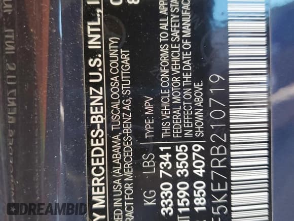 ✅ 2024 Mercedes-Benz GLS 450 • VIN: 4JGFF5KE7RB210719 • Lot: 87035255. Listed on Copart with 26,059 mi. Free auction sales archive from the USA and detailed vehicle history report at DreamBid. Image 14.