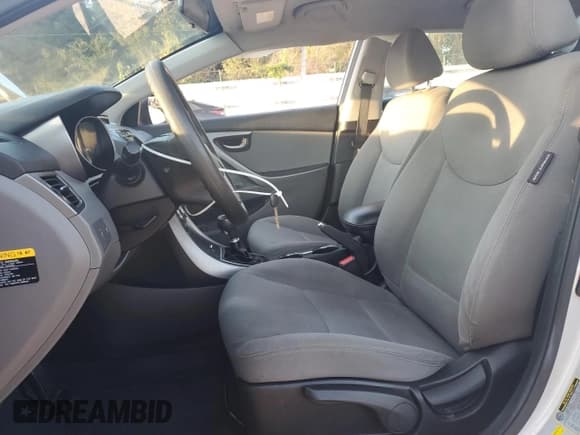 ✅ 2013 Hyundai Elantra GLS • VIN: KMHDH4AE9DU969334 • Lot: 81041495. Listed on Copart with 57,693 mi. Free auction sales archive from the USA and detailed vehicle history report at DreamBid. Image 7.