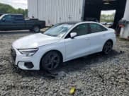 ✅ 2024 Audi A3 Premium • VIN: WAUGUDGY1RA086977 • Лот: 57786405. Опубликован ранее на Copart с пробегом 12 579 миль. Бесплатный доступ к архиву аукционных продаж из США и подробный отчёт об истории автомобиля на DreamBid. Изображение 1.