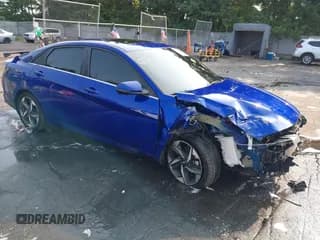 ✅ 2022 Hyundai Elantra Limited • VIN: KMHLN4AJ5NU025680 • Lot: 42916208. Listed on IAAI with 73,865 mi. Free auction sales archive from the USA and detailed vehicle history report at DreamBid. Image 1.