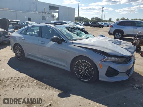 ✅ 2023 Kia K5 GT • VIN: 5XXG44J88PG224480 • Lot: 71567615. Listed on Copart with 18,745 mi. Free auction sales archive from the USA and detailed vehicle history report at DreamBid. Image 4.