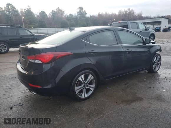 ✅ 2016 Hyundai Elantra Sport • VIN: KMHDH4AH3GU585256 • Lot: 87106885. Listed on Copart with 128,315 mi. Free auction sales archive from the USA and detailed vehicle history report at DreamBid. Image 3.