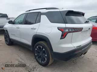 2025 Chevrolet Equinox FWD RS с VIN 3GNAXLEG5SL215460, выставлен на аукционе IAAI как лот 41701781 с пробегом 4 274 миль миль и . История ставок и продаж доступна на DreamBid. Изображение 3.