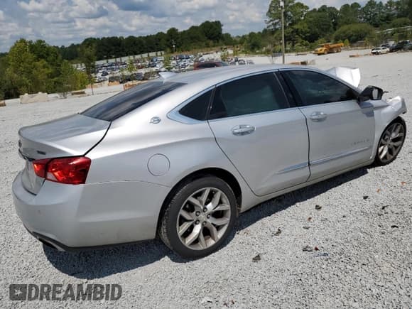 ✅ 2018 Chevrolet Impala Premier • VIN: 2G1125S35J9136269 • Лот: 69787384. Опубликован ранее на Copart с пробегом Не указан. Бесплатный доступ к архиву аукционных продаж из США и подробный отчёт об истории автомобиля на DreamBid. Изображение 3.