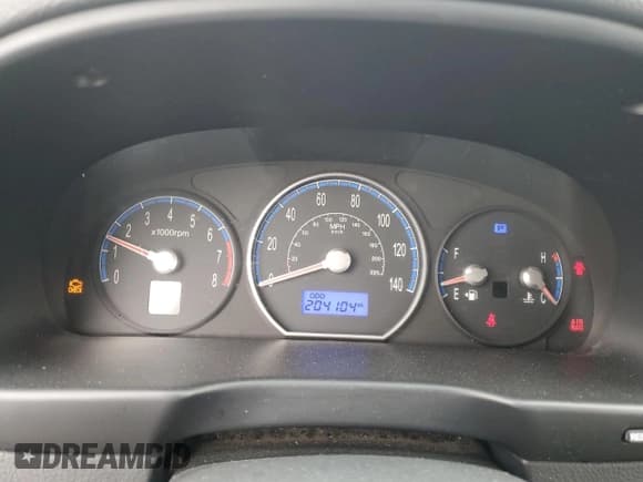 ✅ 2007 Hyundai Santa Fe GLS • VIN: 5NMSG13D77H091190 • Lot: 91096695. Listed on Copart with 204,104 mi. Free auction sales archive from the USA and detailed vehicle history report at DreamBid. Image 9.