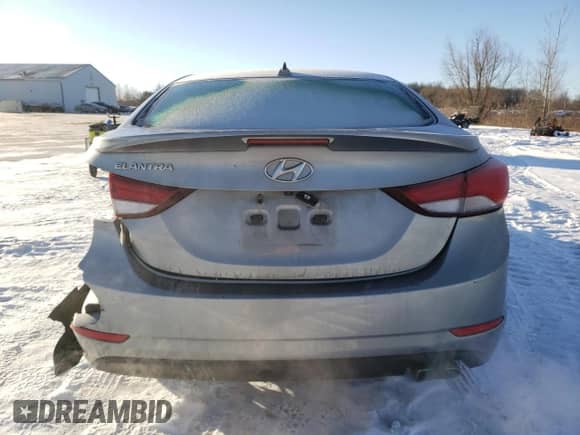 2016 Hyundai Elantra Sport with VIN KMHDH4AH7GU521771, listed as a Copart auction lot 42321755 with 77,663 mi miles and Salvage title. Bid and sale history available at DreamBid. Image 6.