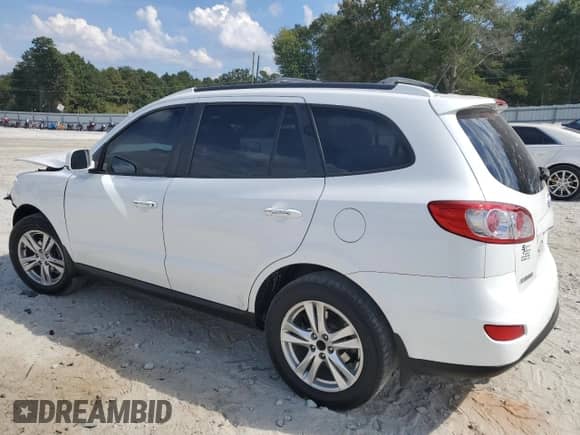 2011 Hyundai Santa Fe Limited with VIN 5XYZK4AG8BG047231, listed as a Copart auction lot 81772115 with 155,441 mi miles and Salvage title. Bid and sale history available at DreamBid. Image 2.