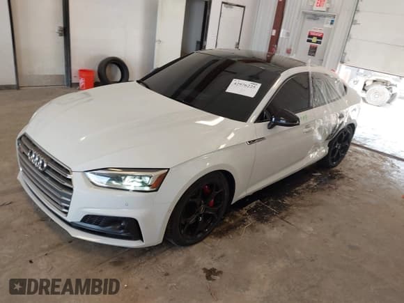 ✅ 2019 Audi S5 Sportback Prestige • VIN: WAUC4CF59KA095657 • Lot: 42976225. Listed on IAAI with 113,443 mi. Free auction sales archive from the USA and detailed vehicle history report at DreamBid. Image 2.