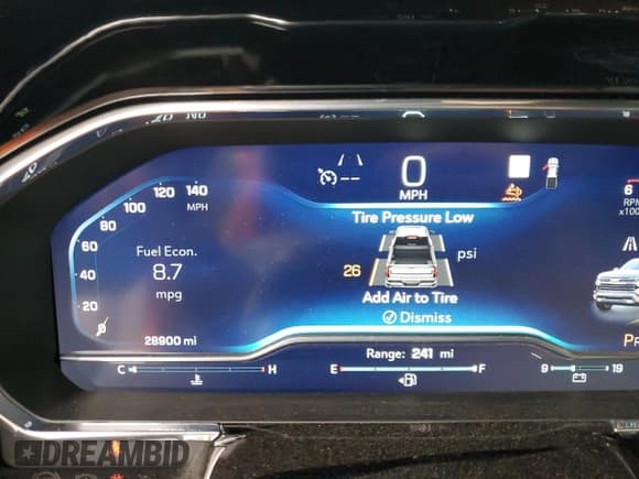 ✅ 2023 Chevrolet Silverado 1500 • VIN: 1GCPACE84PZ208836 • Лот: 65132994. Опубликован ранее на Copart с пробегом 28 900 миль. Бесплатный доступ к архиву аукционных продаж из США и подробный отчёт об истории автомобиля на DreamBid. Изображение 9.