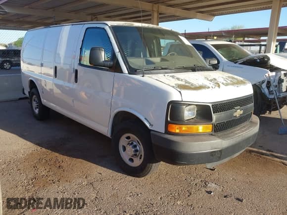 ✅ 2011 Chevrolet Express Cargo • VIN: 1GCWGFCG6B1120481 • Lot: 42218197. Listed on IAAI with 204,375 mi. Free auction sales archive from the USA and detailed vehicle history report at DreamBid. Image 1.