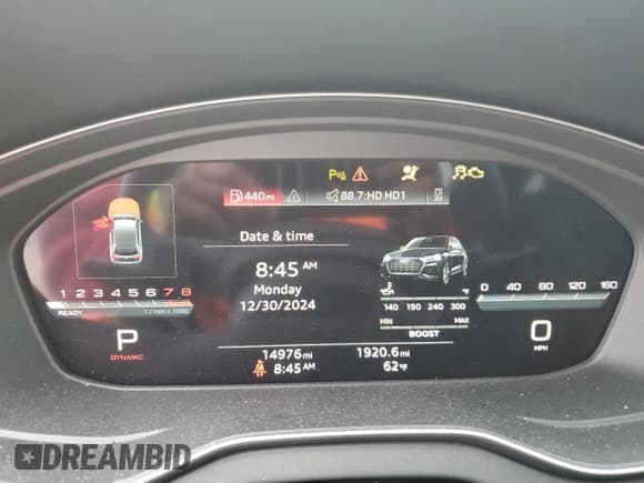 ✅ 2023 Audi SQ5 Sportback Premium Plus • VIN: WA124AFY0P2185529 • Лот: 85858434. Опубликован ранее на Copart с пробегом 14 976 миль. Бесплатный доступ к архиву аукционных продаж из США и подробный отчёт об истории автомобиля на DreamBid. Изображение 9.