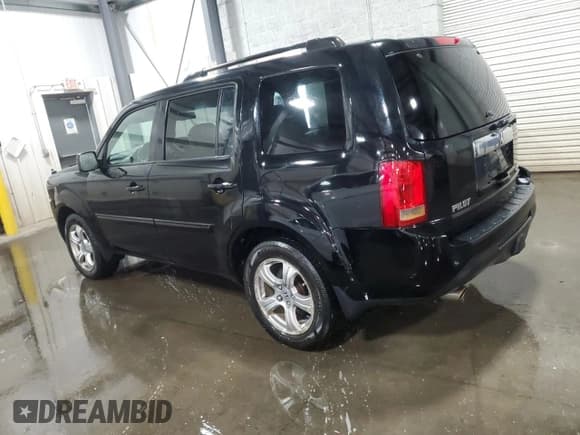 ✅ 2013 Honda Pilot EX-L • VIN: 5FNYF4H58DB019931 • Lot: 85209255. Listed on Copart with 187,419 mi. Free auction sales archive from the USA and detailed vehicle history report at DreamBid. Image 2.