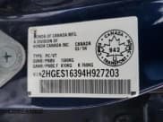 ✅ 2004 Honda Civic VP • VIN: 2HGES16394H927203 • Лот: 91909555. Опубликован ранее на Copart с пробегом 205 322 миль. Бесплатный доступ к архиву аукционных продаж из США и подробный отчёт об истории автомобиля на DreamBid. Изображение 12.