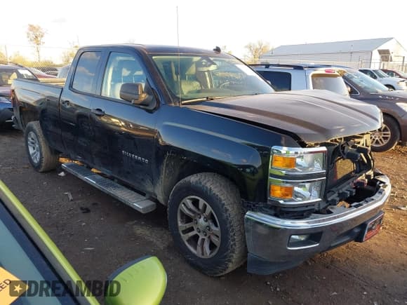 ✅ 2014 Chevrolet Silverado 1500 LT • VIN: 1GCRCREC9EZ394655 • Lot: 43597192. Wystawiony na IAAI z przebiegiem 97 200 mil. Bezpłatny archiwum sprzedaży aukcyjnych z USA i szczegółowy raport historii pojazdu na DreamBid. Zdjęcie 1.
