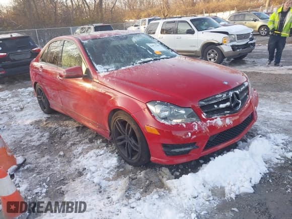 ✅ 2013 Mercedes-Benz C 300 Sport • VIN: WDDGF8AB1DR291403 • Lot: 43873340. Listed on IAAI with 167,153 mi. Free auction sales archive from the USA and detailed vehicle history report at DreamBid. Image 1.