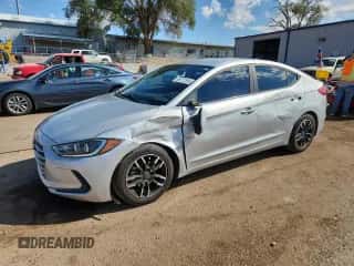2017 Hyundai Elantra SE z VIN 5NPD74LF0HH201576, wystawiony jako Copart lot #85171515 z przebiegiem 81 010 mil mil oraz Szkoda całkowita • Salvage title. Historia ofert i sprzedaży dostępna na DreamBid. Obrazek 1.