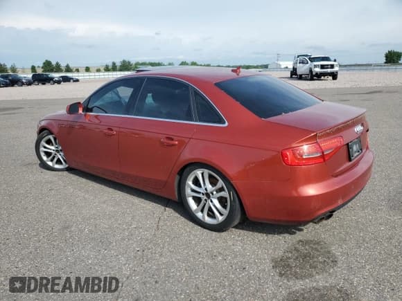 ✅ 2013 Audi A4 Premium • VIN: WAUDFAFLXDA141470 • Лот: 60891295. Опубликован ранее на Copart с пробегом Не указан. Бесплатный доступ к архиву аукционных продаж из США и подробный отчёт об истории автомобиля на DreamBid. Изображение 2.