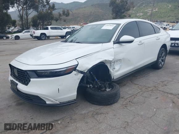 ✅ 2023 Honda Accord EX • VIN: 1HGCY1F36PA042417 • Лот: 41893844. Опубликован ранее на IAAI с пробегом 41 189 миль. Бесплатный доступ к архиву аукционных продаж из США и подробный отчёт об истории автомобиля на DreamBid. Изображение 2.