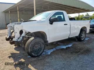 2022 Chevrolet Silverado 1500 Work Truck with VIN 3GCNAAED0NG629328, listed as a Copart auction lot 71280035 with Not provided miles and Salvage title. Bid and sale history available at DreamBid. Image 1.
