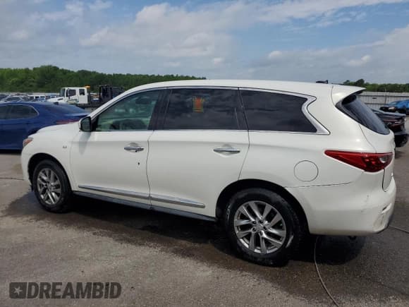 ✅ 2014 Infiniti QX60 • VIN: 5N1AL0MM1EC510366 • Lot: 57454415. Listed on Copart with 143,500 mi. Free auction sales archive from the USA and detailed vehicle history report at DreamBid. Image 2.