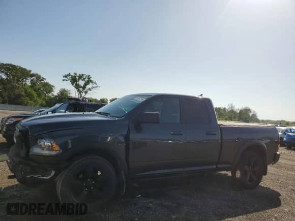 2019 Ram 1500 Warlock z VIN 1C6RR7GT9KS725648, wystawiony jako Copart lot #65887265 z przebiegiem 122 350 mil mil oraz Szkoda całkowita • Salvage title. Historia ofert i sprzedaży dostępna na DreamBid. Obrazek 1.