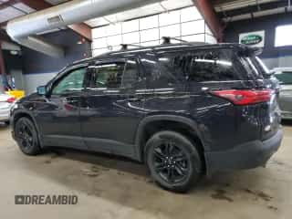 2023 Chevrolet Traverse LT Cloth z VIN 1GNEVGKW4PJ213174, wystawiony jako Copart lot #84238825 z przebiegiem 123 148 mil mil oraz Czysty tytuł • Clean title. Historia ofert i sprzedaży dostępna na DreamBid. Obrazek 2.