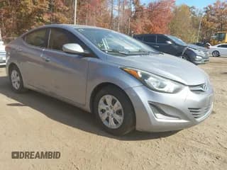 ✅ 2016 Hyundai Elantra SE • VIN: 5NPDH4AE7GH730075 • Lot: 43552670. Listed on IAAI with 98,814 mi. Free auction sales archive from the USA and detailed vehicle history report at DreamBid. Image 1.