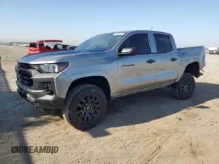 2025 Chevrolet Colorado 2WD Work Truck with VIN 1GCPSBEK6S1178197, listed as a Copart auction lot 69786425 with 7,558 mi miles and Salvage title. Bid and sale history available at DreamBid. Image 1.