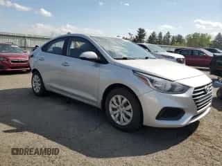 2021 Hyundai Accent SE z VIN 3KPC24A61ME128245, wystawiony jako Copart lot #74577424 z przebiegiem 70 647 mil mil oraz Szkoda całkowita • Salvage title. Historia ofert i sprzedaży dostępna na DreamBid. Obrazek 4.