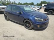 ✅ 2012 Volkswagen Golf GTI w/Conv & Sunroof • VIN: WVWEV7AJ4CW222484 • Lot: 57270915. Listed on Copart with Not provided. Free auction sales archive from the USA and detailed vehicle history report at DreamBid. Image 4.