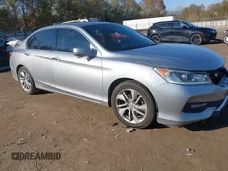 ✅ 2017 Honda Accord EX-L • VIN: 1HGCR3F86HA039166 • Lot: 43585784. Listed on IAAI with 101,136 mi. Free auction sales archive from the USA and detailed vehicle history report at DreamBid. Image 1.