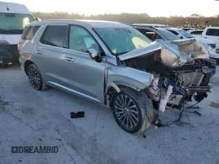 ✅ 2024 Hyundai Palisade Calligraphy • VIN: KM8R7DGE3RU711608 • Лот: 82824214. Опубликован ранее на Copart с пробегом Не указан. Бесплатный доступ к архиву аукционных продаж из США и подробный отчёт об истории автомобиля на DreamBid. Изображение 4.